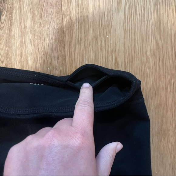 Zella Crop Back Zippers Leggings SHORT - Picture 6 of 8